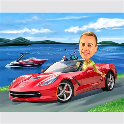 Custom Caricature from Photos - myDaVinci